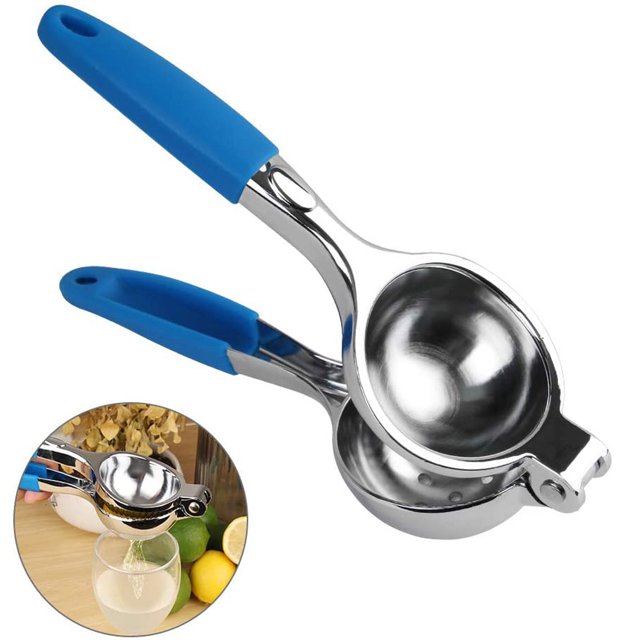 Stainless Steel Manual Orange Juicer Heavy Duty Solid Metal Squeezer