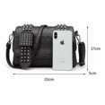 thumbnail image 3 of Bolso De Hombro Con Asa De Calavera Punk Para Mujer ShuxiuWang 9024715162861, 3 of 5