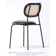 thumbnail image 4 of SENECA DINING CHAIR - PPM-S BLACK (502-40) NATURAL CANE WITH BLACK ASH FRAME BACK - BLACK FINISH LEGS, 4 of 6