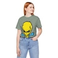 thumbnail image 2 of 2-Yellow Skull Graphic Design Tee, Skull Shirt, Vintage Tees, Art Design T-Shirt, Vintage Graphic Tee, Art Shirts with Skulls, 2 of 83