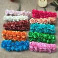 thumbnail image 1 of Flmtop 12Pcs Artificial Rose Flower Home Birthday Wedding Festive Party DIY Decoration, 1 of 8