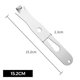 thumbnail image 5 of Herramienta torcedora de alambre de cerca multifunción para clips de poste en T | Construcción de acero de alta resistencia | Mango ergonómico antideslizante | Orificio hexagonal para tornillos, 5 of 5
