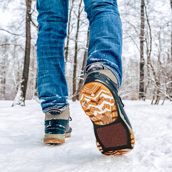 FOLOYORI Shoe Covers Snow 1 Pair of Rubber Shoes Cover for and Snow Shoveling with Non Slip Traction