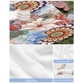 thumbnail image 6 of Boho Floral Beach Towels Oversized Super Absorbent, Bohemia Colorful Mandalas Botanical Flower Lightweight Bath Towel Quick Dry Sets For Bathroom/Pool/Rv Camping/Beach Play/Gym Room/Picnic 30"x60", 6 of 8