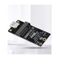 thumbnail image 2 of DQrwqpou NVME M.2 A Tarjeta Adaptadora Carcasa SSD Tipo C 10 Gbps Compatible Con 2230 2242 2260 2280, 2 of 9