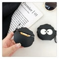 thumbnail image 3 of FNNMNNR AirPods Case & AirPods Pro Case Available Cute Cool Fun Cartoon, Silicone Protective Shockproof Earbuds Case Cover Skin for Apple AirPods 1 / 2 & AirPods Pro Black, 3 of 6