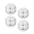 thumbnail image 1 of 4 piezas de ruedas giratorias giratorias para caja de almacenamiento perlas de pegamento blanco Zulema rodillo de ricino, 1 of 8