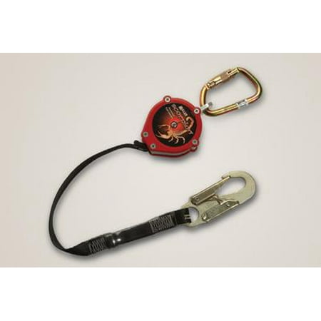 Miller(R) Scorpion 9' Personal Fall Limiter With Rebar Hook And Swivel Shackle