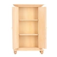 thumbnail image 4 of Armario para casa de muñecas regalo de cumpleaños de madera armario en miniatura para casa de muñecas elegante puerta doble para coleccionistas para fiestas navideñas ANGGREK Otros, 4 of 8
