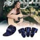 thumbnail image 5 of Sywqhk 4 Uds guitarra celuloide ukelele guitarra plectro instrumento Pick (azul oscuro) Sywqhk Alta Calidad, 5 of 6