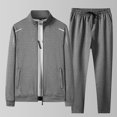 thumbnail image 4 of Conjunto de ropa deportiva de algodón para hombre, chándal de marca, conjuntos de dos piezas, ropa para hombre, sudaderas con capucha y pantalones, traje, ropa de calle para hombre, sudaderas con capu, 4 of 4