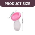 thumbnail image 2 of Transparent Silicone Breast Pump Manual Breast Pump, Manual Baby Breast Pump, Home and Kitchen, 1*Manual Breast Pump, By Relocy, 2 of 8