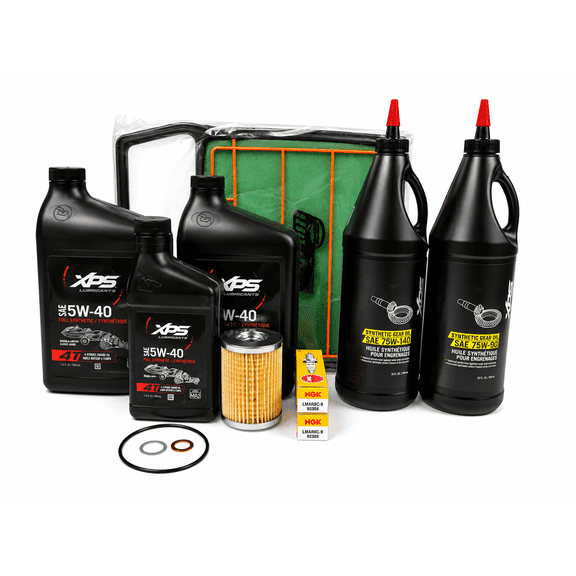 2018-2020 Can-Am Commander Max 1000 R OEM 5w-40 Blend Full Service Kit C17