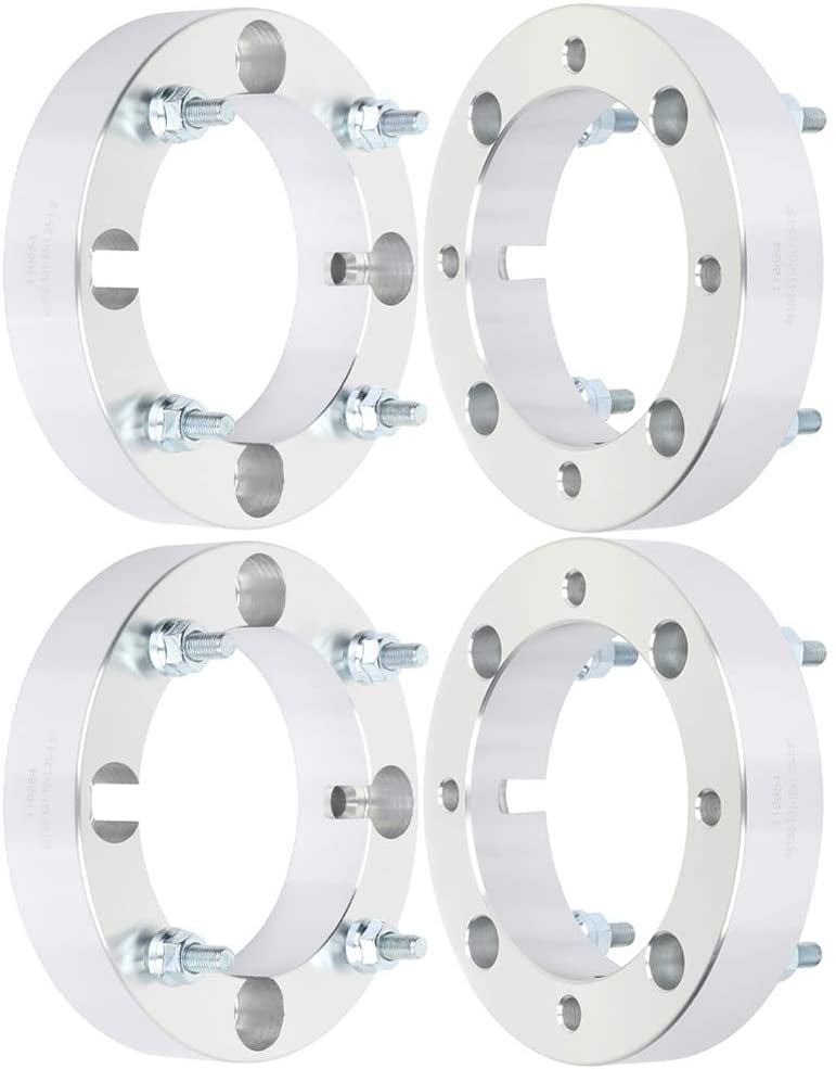 ECCPP Wheel Spacers 4x156 10x1.25 131 1 silver Compatible with 2014-2018 Polaris RZR XP 1000 2015-2017 Polaris RZR 900 