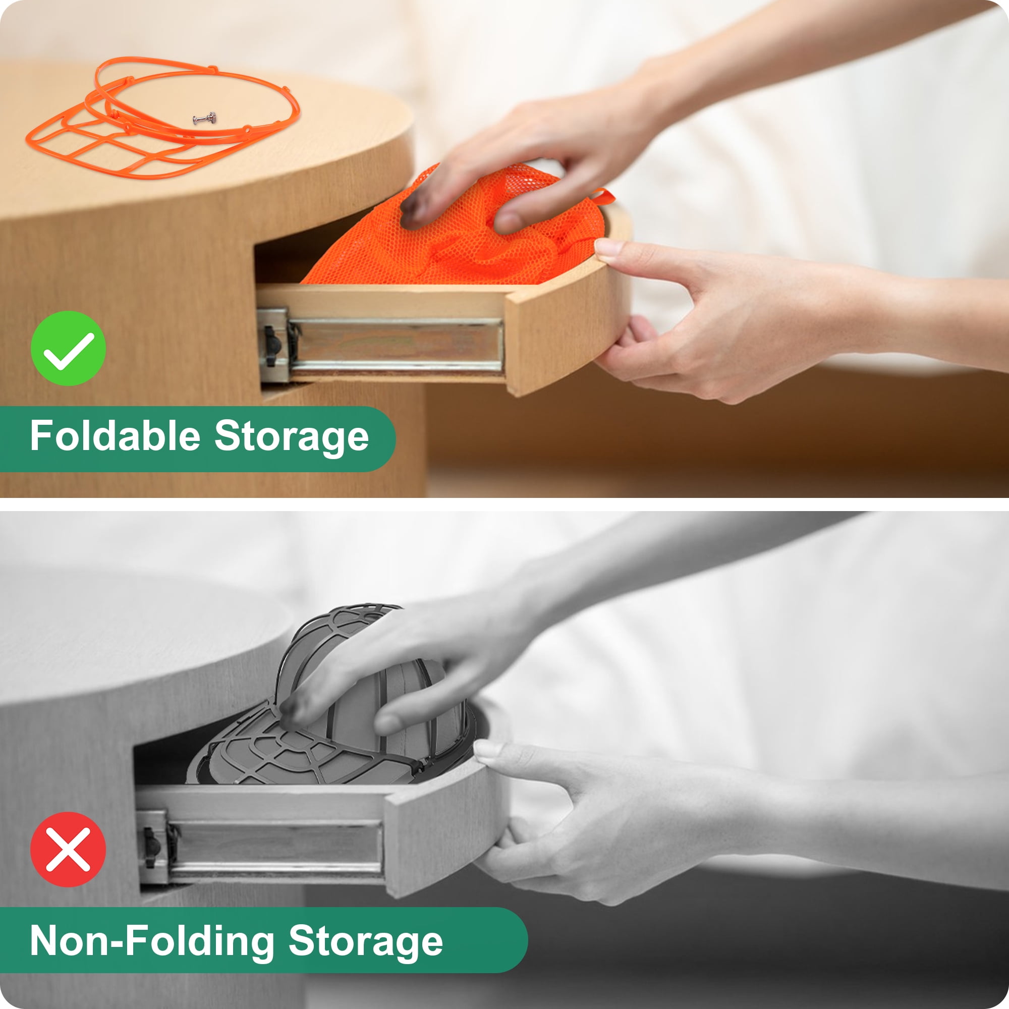 TSOMEI Hat Cleaner for Baseball Cap Foldable Hat Washer Rack for