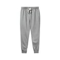 thumbnail image 1 of Womens French Terry Cropped Joggers with Pockets Cotton Fleece Active Sweatpants, 1 of 4