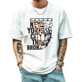 thumbnail image 2 of Men's T Shirt Round Neck Patterned Tee Summer New Sports Shirt Vintage Style XL, 2 of 4