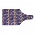 thumbnail image 1 of Artichoke Cutting Board, Violet Roman Artichokes on Coral Backdrop Organic Cooking Theme Grocery, Tempered Glass Cutting and Serving Board, Wine Bottle Shape, Coral and Violet, by Ambesonne, 1 of 1