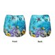 thumbnail image 3 of Balery Corals and Tropical Fish Pantalones cortos deportivos para mujer con forro y dos bolsillos, elásticos, para entrenamiento, gimnasio, yoga-X-Large, 3 of 7