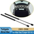 thumbnail image 2 of For Mini One/ For Cooper R50 R53 2001-2006 Tailgate Boot Lift Support Struts Bar Rods Rear Trunk Door Struts Piston Rods, 2 of 6