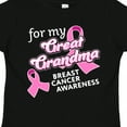 thumbnail image 4 of Inktastic For My Great Grandma-breast Cancer Awareness Boys or Girls Toddler T-Shirt, 4 of 5
