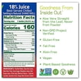 thumbnail image 2 of ALO Aloe Vera Juice Drink | BLUE - Aloe Vera + Blueberry | 16.9 fl oz, Pack of 12 | Plant-Based Drink with Real Aloe Pulp, 2 of 3