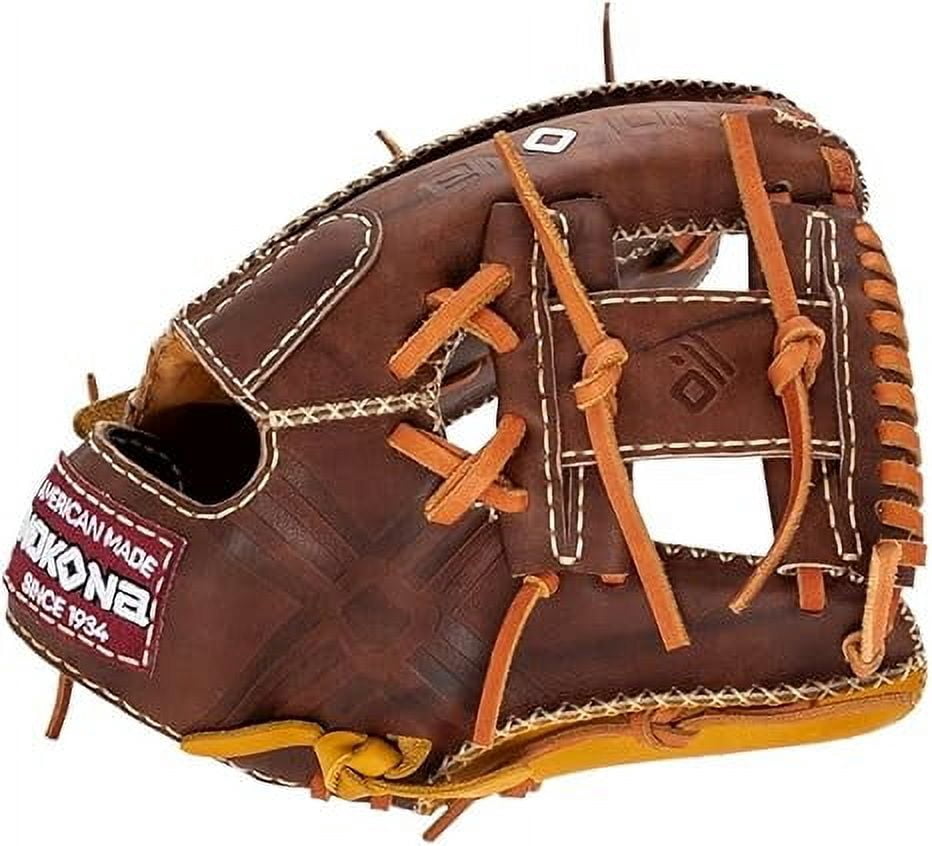 Nokona EdgeX Gold Rush 11.5" Baseball Glove: EDGEXGR1150I
