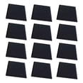 thumbnail image 1 of Inteprter 12 piezas de bloque de absorción de sonido para estudio de dormitorio en casa, habitación de Piano, Panel de reducción de ruido Decoración del hogar Negro, 1 of 6