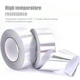thumbnail image 6 of Sylvtty 1 Roll Heat-resistant More Thicken Aluminum Foil Adhesive Tape Practical Waterproof Duct Tape for Home, 6 of 8