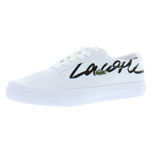 Lacoste Jump Serve Lace  Womens Shoes Size 9, Color: White/Black