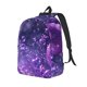 thumbnail image 1 of Disketp Purple Bubble Abstract Art Mochila de Lona Estampada, Mochila Escolar de Viaje Ligera para Estudiantes y Portátil-Small, 1 of 5