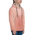 thumbnail image 3 of Fotbe Pig'S Tail Pattern Youth Pullover Hooded Sweatshirt, Boys Hoodie, Kangaroo Pocket Hoodie for Kids Girls -Small, 3 of 6