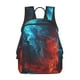thumbnail image 1 of Fotbe Red And Blue Fire Mochila Ligera para Hombres y Mujeres - Duradera y Resistente al Agua, Ideal para Escuela, Trabajo, Viajes y Uso Diario, 1 of 7