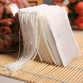 thumbnail image 4 of Advancent 100 unids/lote bolsitas de té ligeras vacías cuadradas para cocinar especias perfumadas bolsas de té con papel de filtro de sello Teteras 100 pièces 6x8cm, 4 of 6