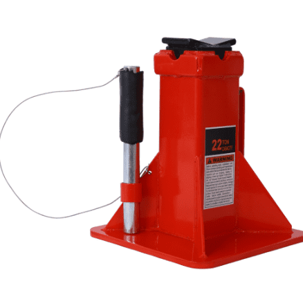 22 Ton/44,000 lb Heavy Duty Pin Type Professional Car Jack Stand with Lock, Red