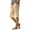 Yellow, variant on BILIKEYU Pedal Pushers for Women, Cotton Pants Women Summer, Linen Capris for Women Petite, Lightweight Summer Pants Women