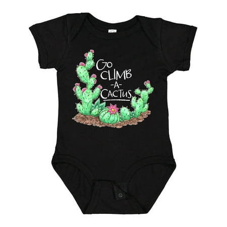 

Inktastic Go Climb a Cactus Cacti and Succulents Gift Baby Boy or Baby Girl Bodysuit