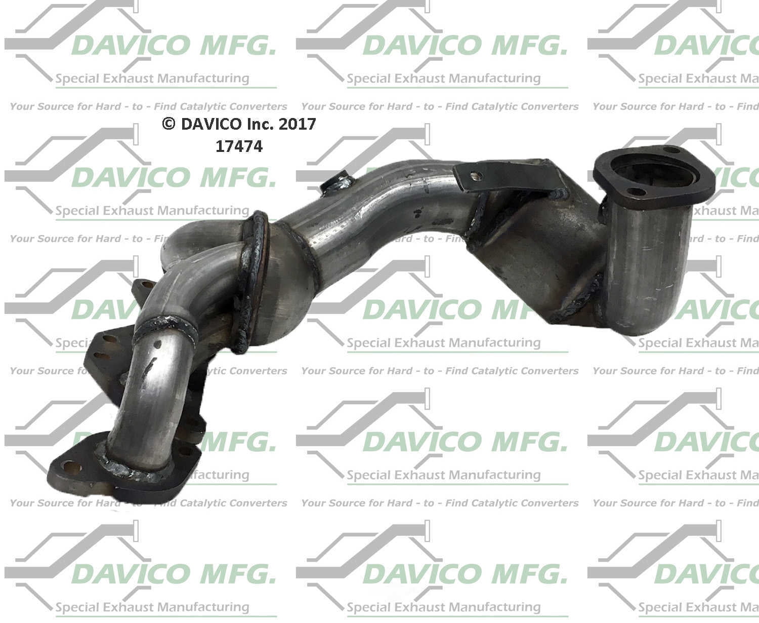 Davico Mfg 17474 Direct-Fit Catalytic Converter