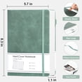 thumbnail image 3 of Cuaderno CAGIE A5 de 320 páginas, 100 g/m², tapa dura verde, 3 of 7