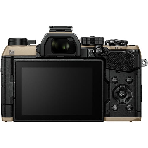 Appareil photo sans miroir OM SYSTEM OM-5 Mark II (beige sable)