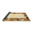 thumbnail image 2 of Ahgly Company Indoor Rectangle Solid Brown Modern Area Rugs, 5' x 7', 2 of 4
