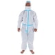thumbnail image 4 of Traje de protección química ropa protectora Mono blanco Traje de protección corporal Traje de protección general Ropa sellada Combinada A prueba de polvo Impermeable, 4 of 8