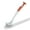 Sunset Orange, variant on Smart Design Non-Scratch Scrub Brush with Non-Slip Suction Handle and Scraper Edge - For Cleaning Pots, Pans & Sinks - Gray & Teal