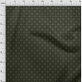 thumbnail image 4 of oneOone Silk Tabby Black Fabric Geometric Dress Material Fabric Print Fabric By The Yard 42 Inch Wide, 4 of 4