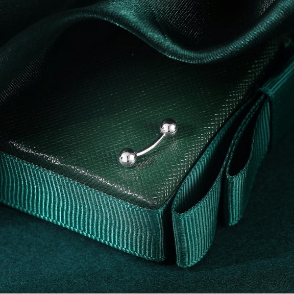 QQTDFG 925 Sterling Silver Ear Stud Horseshoe Nose Septum Ring Eyebrow Piercing Jewelry-Eyebrow Ring (1pc)