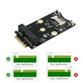 thumbnail image 5 of M.2 Wifi Adapter Mini PCIE Wireless Network Card to M2 NGFF Key A+E Wifi Card Raiser with Slot, 5 of 8