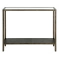 thumbnail image 6 of Evelyn&Zoe Rigan 36" Wide Rectangular Console Table, Aged Steel, 6 of 6