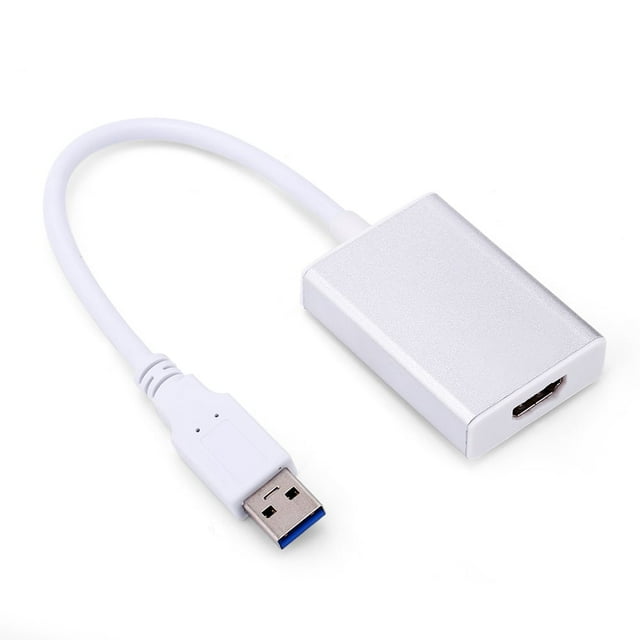 Cable convertidor USB 3.0 a HDMI Nikou Plata 150 mm