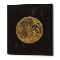 Epic Graffiti  "Astronomical Chart I" by Wild Apple Portfolio, Giclee Canvas Wall Art, 12"x16" 26" x 34"