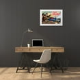 thumbnail image 3 of Retrotrans 14x11 White Modern Wood Framed Museum Art Print Titled - Strange Explorer, 3 of 4